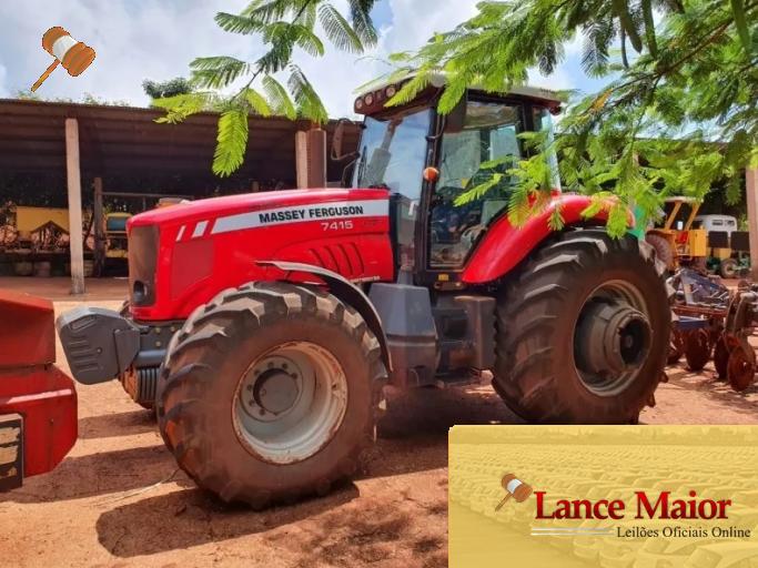 TRATOR MASSEY FERGUSON 7415 